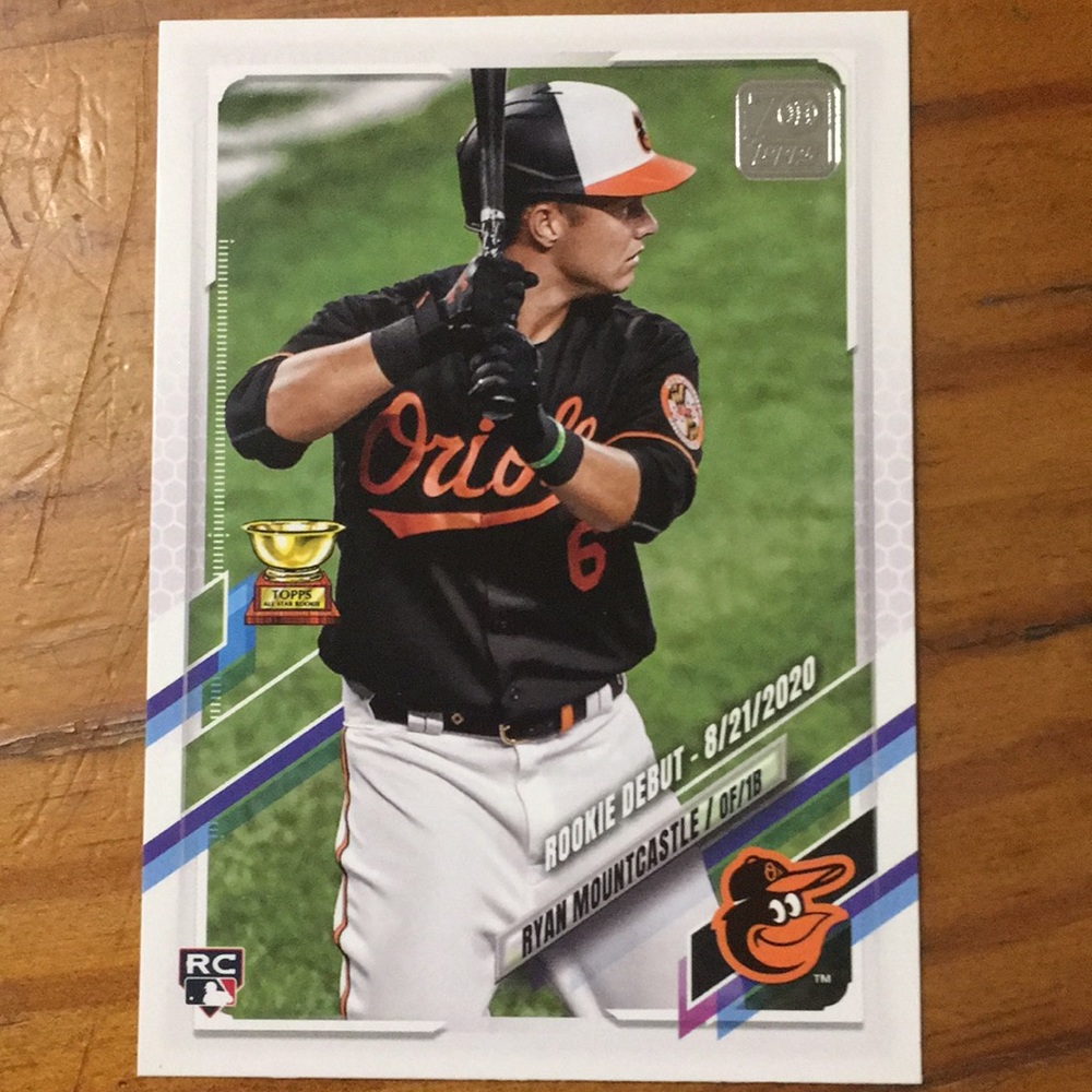 2021 topps Ryan mountcastle rookie card # US265
